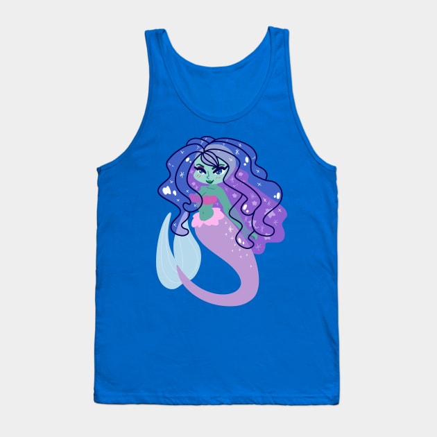 Jelly Mermaid Tank Top by saradaboru